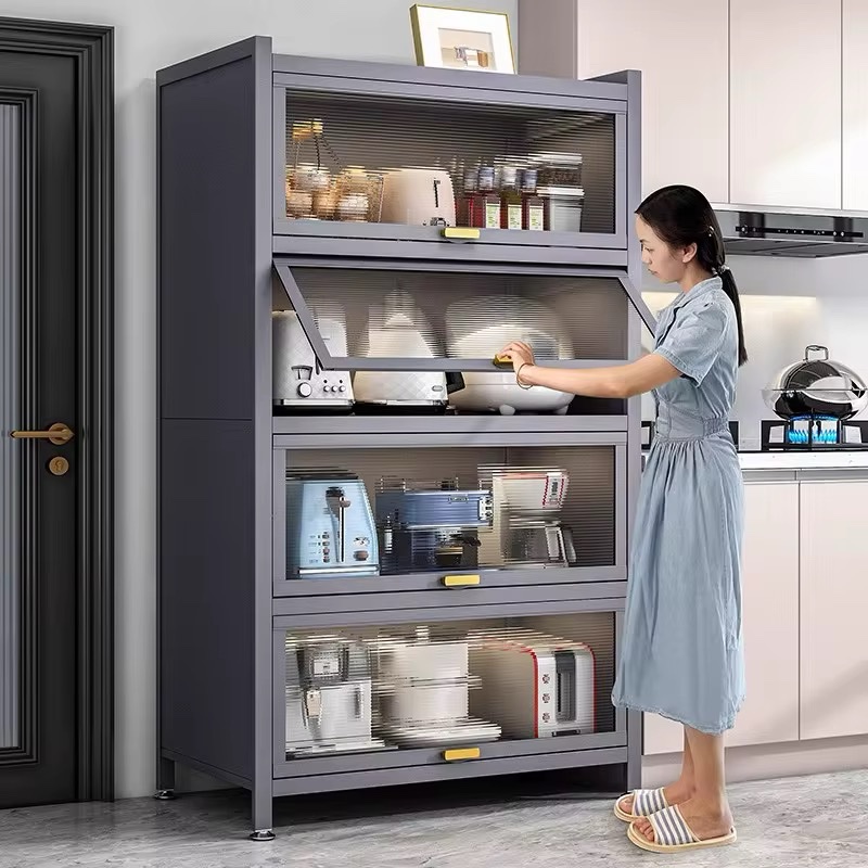 ארונית אחסון מודרנית אפור