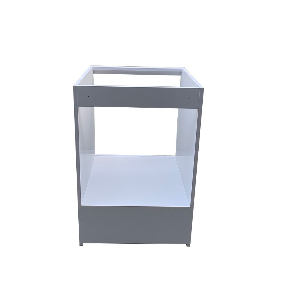 ארון שירות פרימיום לתנור וכיריים Build-In דגם "בזלת" – גוון לבן נקי בעיצוב מודרני – תמונה 4